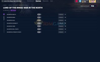 指环王北方战争游戏十七项修改器下载，指环王北方战争游戏十七项修改器免收费下载安装