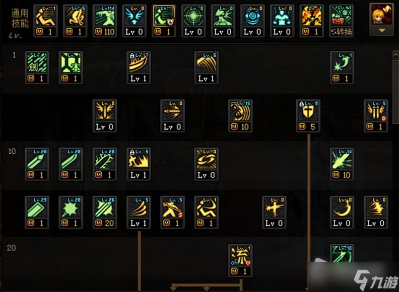 dnf剑魂刷图流星用法_dnf剑魂刷图技能摆放图